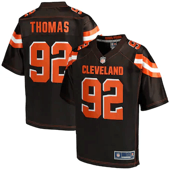 Chad Thomas Cleveland Browns Nfl Pro Line Player Brown 3D Jersey