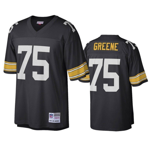 Pittsburgh Steelers Joe Greene Black Legacy Replica 3D Jersey