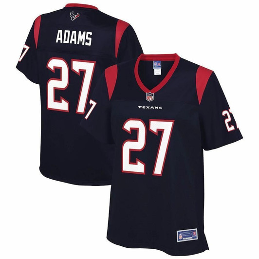 Mike Adams Houston Texans Nfl Pro Line Woplayer Navy 3D Jersey