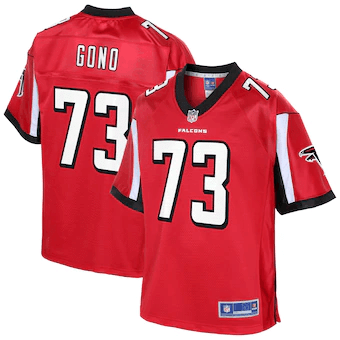Matt Gono Atlanta Falcons Nfl Pro Line Team Player Red 3D Jersey