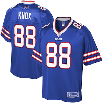Dawson Knox Buffalo Bills Nfl Pro Line Player Royal 3D Jersey