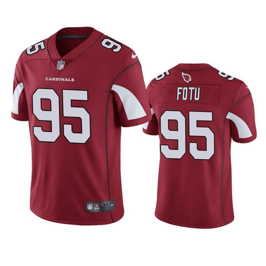 Leki Fotu Arizona Cardinals Cardinal Vapor Limited 3D Jersey