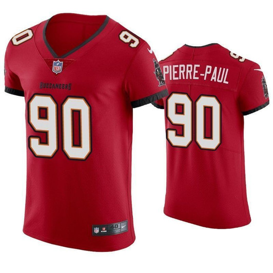 2021 Tampa Bay Buccaneers Jason Pierre Paul Vapor Elite Red 3D Jersey