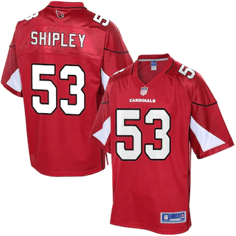 A.Q. Shipley Arizona Cardinals Nfl Pro Line Team Color Cardinal 3D Jersey