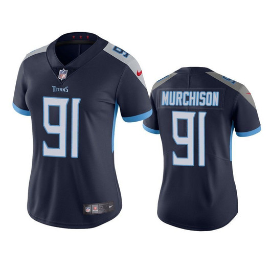 Tennessee Titans Larrell Murchison Navy Vapor Limited 3D Jersey