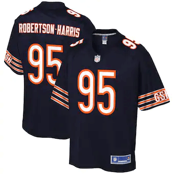Roy Robertson Harris Chicago Bears Nfl Pro Line Player Navy 3D Jersey