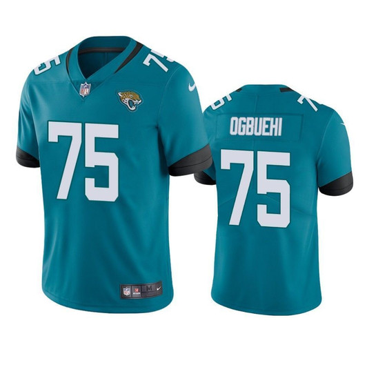 Jacksonville Jaguars Cedric Ogbuehi Teal Vapor Untouchable Limited 3D Jersey
