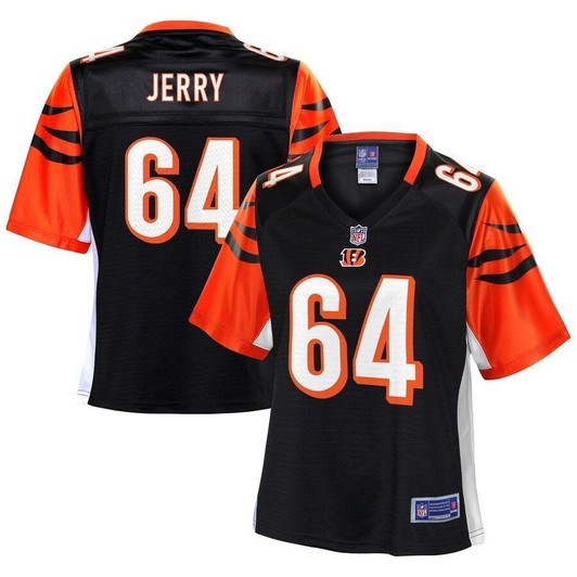 John Jerry Cincinnati Bengals Nfl Pro Line Woplayer Black 3D Jersey