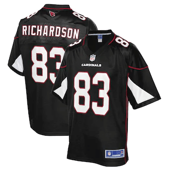 Aj Richardson Arizona Cardinals Nfl Pro Line Alternate Team Player Black 3D Jersey