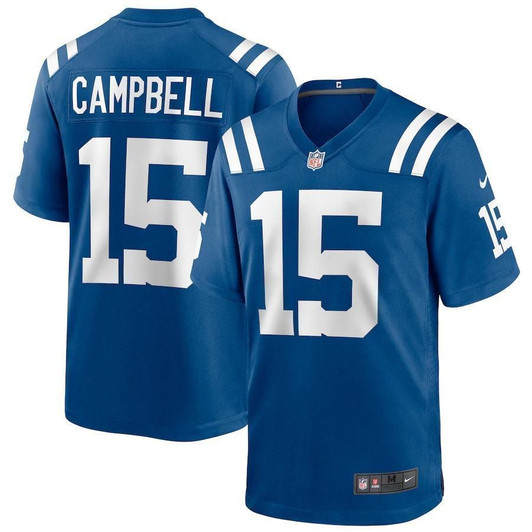 Indianapolis Colts Parris Campbell Royal Game Player 3D Jersey