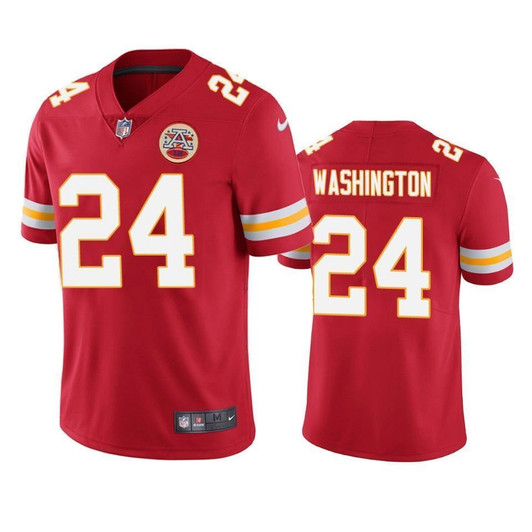 Deandre Washington Kansas City Chiefs Red Vapor Limited 3D Jersey