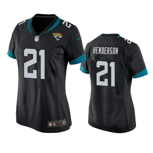 Jacksonville Jaguars C.J. Henderson Black 2021 Nfl Draft Game 3D Jersey
