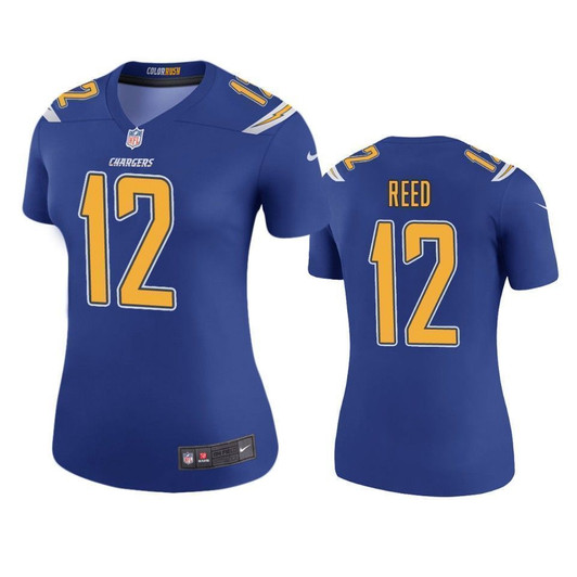 Los Angeles Chargers Joe Reed Royal Color Rush Legend Women'S 3D Jersey