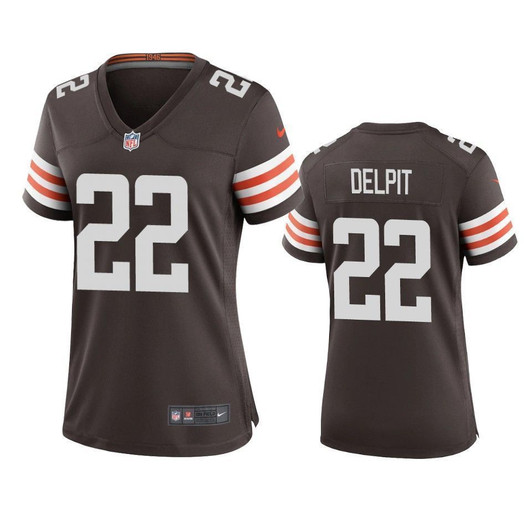 Cleveland Browns Grant Delpit Brown 2021 Nfl Draft Game 3D Jersey