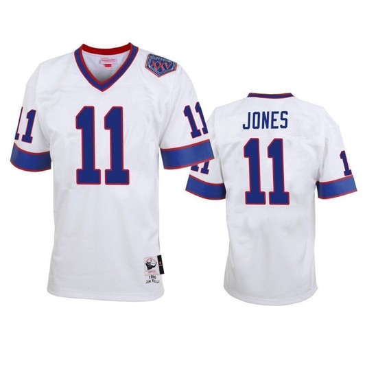 Buffalo Bills Zay Jones White Vintage Replica Mens 3D Jersey