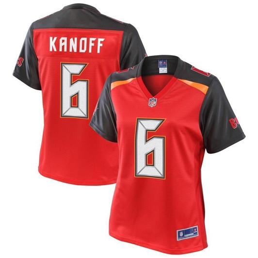 Chad Kanoff Tampa Bay Buccaneers Nfl Pro Line Woteam Player Red 3D Jersey