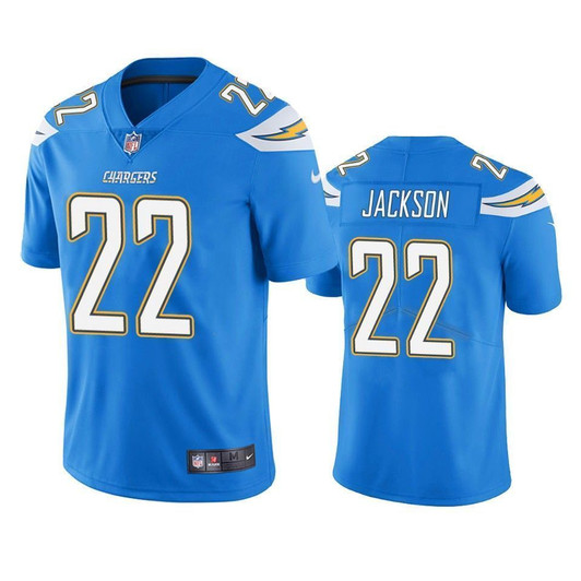 Justin Jackson Los Angeles Chargers Light Blue Vapor Limited 3D Jersey