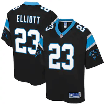 Javien Elliott Carolina Panthers Nfl Pro Line Team Color Player Black 3D Jersey