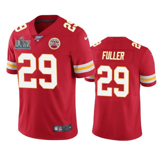 Kansas City Chiefs Kendall Fuller Red Super Bowl Liv Vapor Limited 3D Jersey