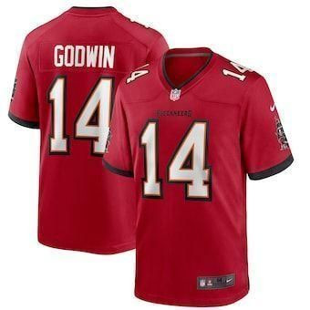 Chris Godwin Tampa Bay Buccaneers Game Player Red 3D Jersey