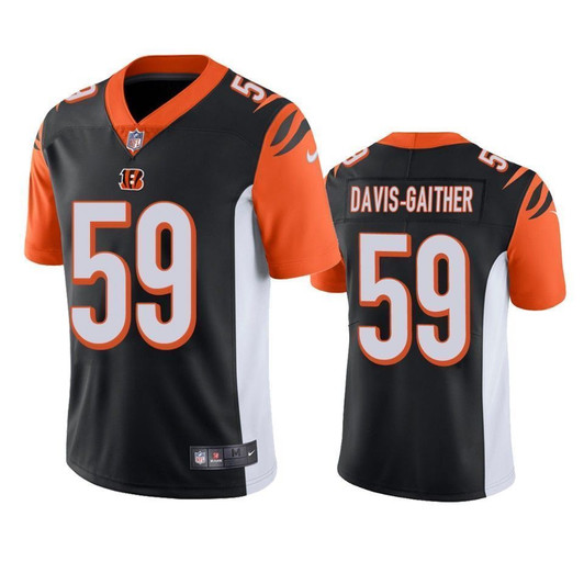 Cincinnati Bengals Akeem Davis Gaither Black Vapor Untouchable Limited 3D Jersey