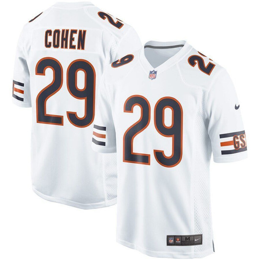 Tarik Cohen Chicago Bears Event Game White 3D Jersey