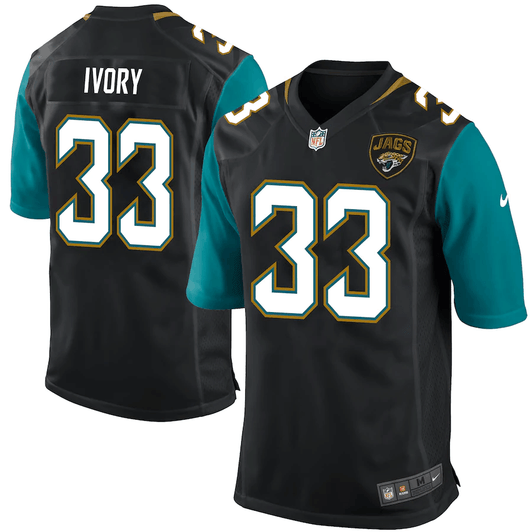 Chris Ivory Jacksonville Jaguars Game Black 3D Jersey