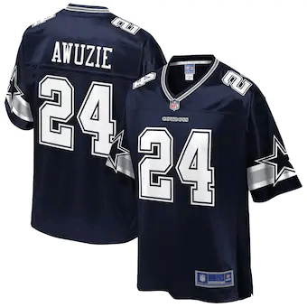 Chidobe Awuzie Dallas Cowboys Nfl Pro Line Team Color Player Navy 3D Jersey