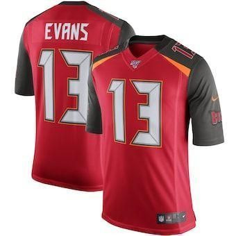 Mike Evans Tampa Bay Buccaneers Nfl 100 Vapor Limited Red 3D Jersey