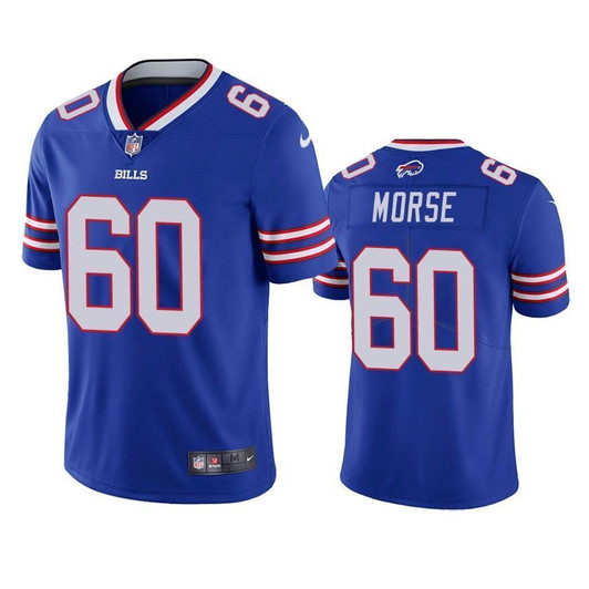 Buffalo Bills Mitch Morse Royal Vapor Limited 3D Jersey