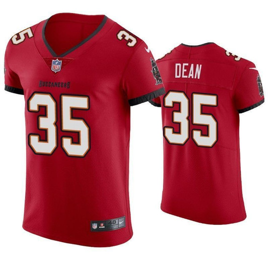 2021 Tampa Bay Buccaneers Jamel Dean Vapor Elite Red 3D Jersey