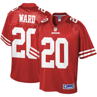 Jimmie Ward San Francisco 49Ers Nfl Pro Line Team Player Scarlet 3D Jersey