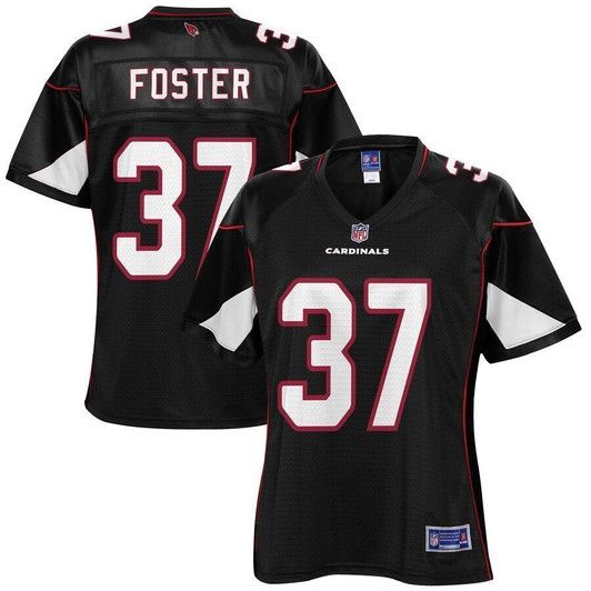 D.J. Foster Arizona Cardinals Nfl Pro Line Woalternate Player Black 3D Jersey