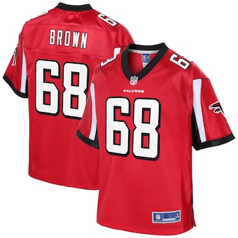 Jamon Brown Atlanta Falcons Nfl Pro Line Team Player Red 3D Jersey