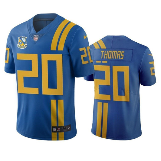 Jacksonville Jaguars Daniel Thomas Royal City Edition Vapor Limited 3D Jersey