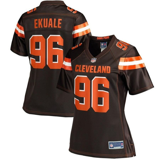 Daniel Ekuale Cleveland Browns Nfl Pro Line Woplayer Brown 3D Jersey