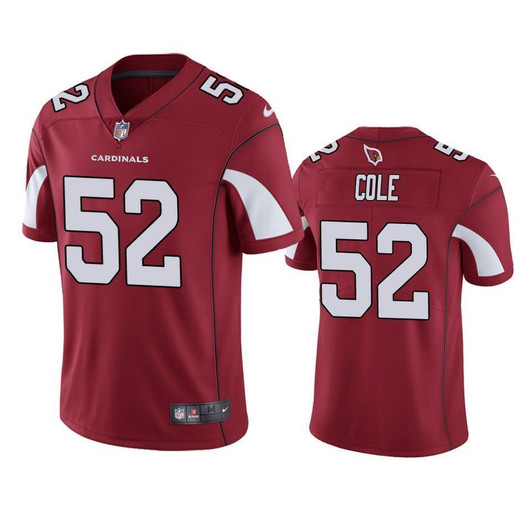Mason Cole Arizona Cardinals Cardinal Vapor Limited 3D Jersey