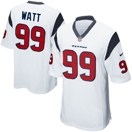 Jj Watt Houston Texans Game White 3D Jersey