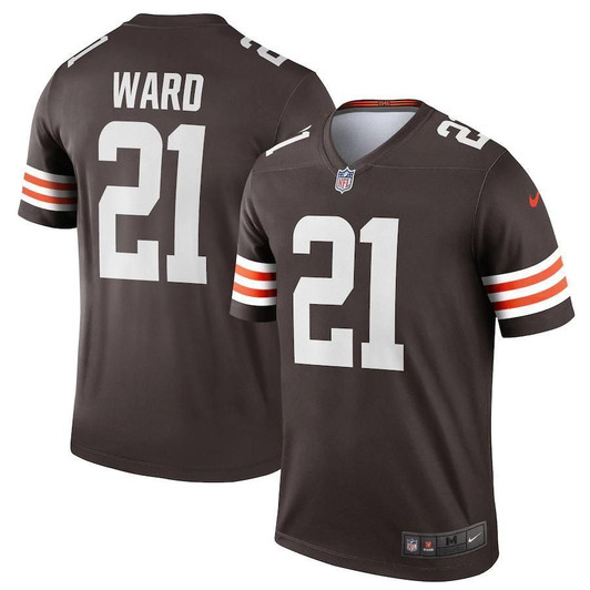 Cleveland Browns Denzel Ward Brown Player Legend 3D Jersey
