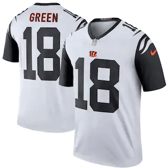 A.J. Green Cincinnati Bengals Color Rush Legend White 3D Jersey