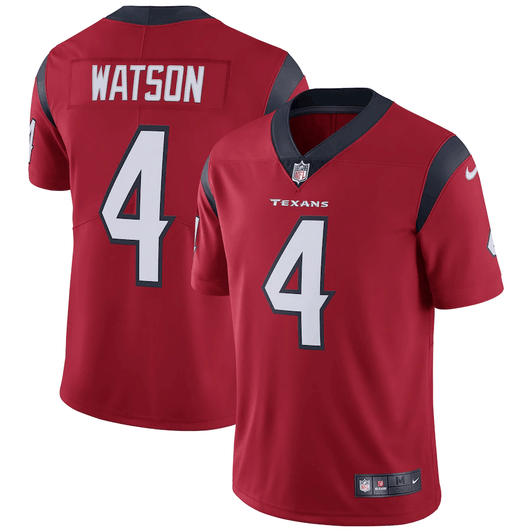 Deshaun Watson Houston Texans Vapor Untouchable Limited Red 3D Jersey