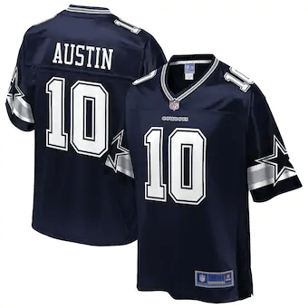 Tavon Austin Dallas Cowboys Nfl Pro Line Player Navy 3D Jersey