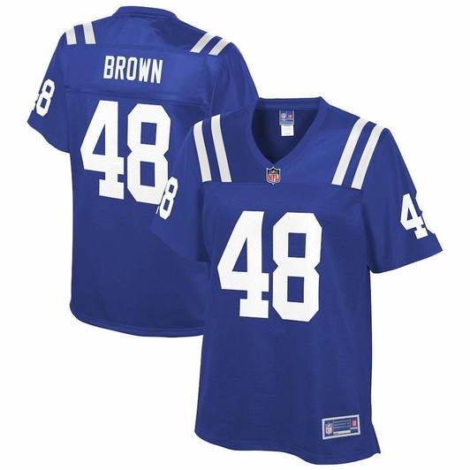 Billy Brown Indianapolis Colts Nfl Pro Line Woplayer Royal 3D Jersey