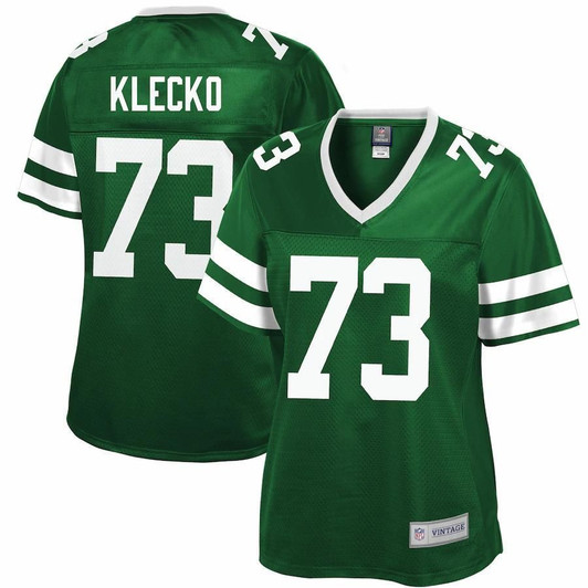 Joe Klecko New York Jets Nfl Pro Line Woretired Player Green 3D Jersey