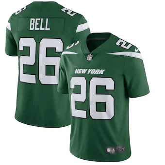 Le'Veon Bell New York Jets Vapor Limited White 3D Jersey