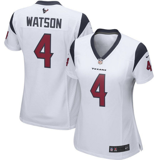 Deshaun Watson Houston Texans Woplayer Game White 3D Jersey