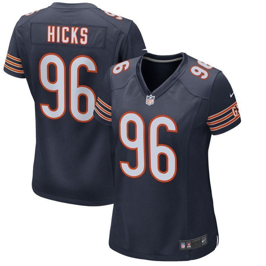 Akiem Hicks Chicago Bears Wogame Navy 3D Jersey