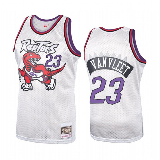 Toronto Raptors Fred Vanvleet Platinum Hardwood Classics Jersey #23