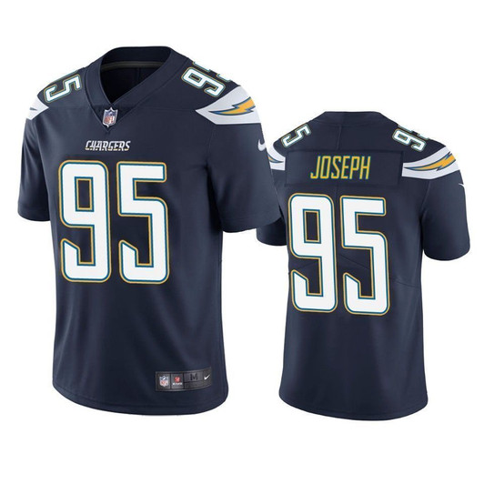 Linval Joseph Los Angeles Chargers Navy Vapor Limited 3D Jersey