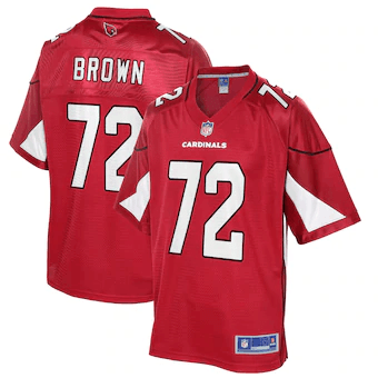 Miles Brown Arizona Cardinals Nfl Pro Line Team Player Cardinal 3D Jersey
